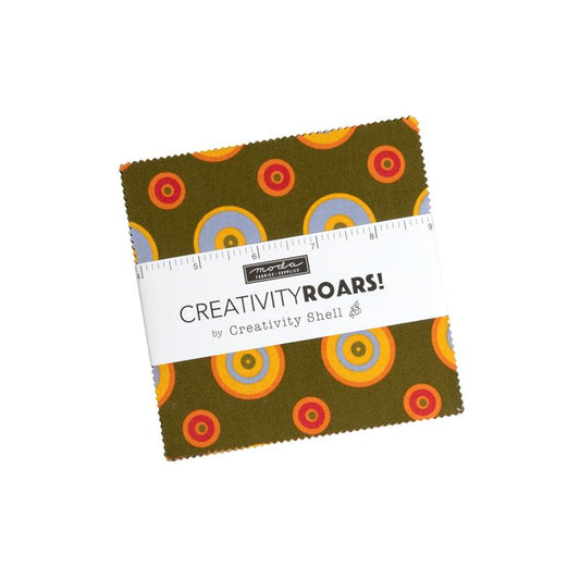 MODA - Creativity Roars Charm Pack 47540PP Moda Precuts#1