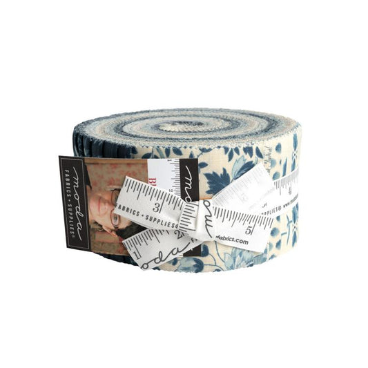 Bleu De France Jelly Roll® 13930JR - by French General for Moda